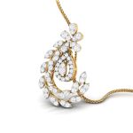0.50 ct Lab Grown Diamond Pendants 14k Yellow Gold - Image 5