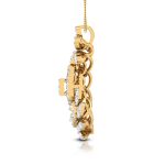 0.50 ct Lab Grown Diamond Pendants 14k Yellow Gold - Image 6