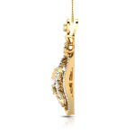 1.00 ct Lab Grown Diamond Pendants 14k Yellow Gold - Image 6