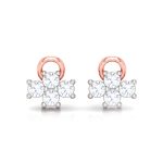 0.24 ct Natural Diamond Earrings 14k Yellow, Rose, White Gold - Image 8