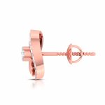 0.11 ct Natural Diamond Earrings 14k Yellow, Rose White Gold - Image 11