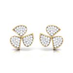 0.20 ct Natural Diamond Earrings 14k Yellow, Rose White Gold