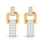 0.19 ct Natural Diamond Earrings 14k Yellow, Rose White Gold