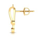 0.17 ct Natural Diamond Earrings 14k Yellow, Rose White Gold - Image 6