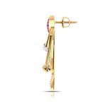 0.25 ct Natural Diamond Earrings 14k Yellow, Rose White Gold - Image 12