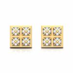 0.21 ct Natural Diamond Earrings 14k Yellow, Rose White Gold