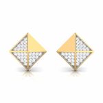 0.22 ct Natural Diamond Earrings 14k Yellow, Rose White Gold