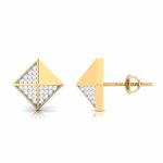 0.22 ct Natural Diamond Earrings 14k Yellow, Rose White Gold - Image 11