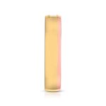 0.09 Ct Natural Diamond Engagement Wedding Band 14k Two Tone Gold - Image 10