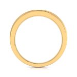0.06 Ct Natural Diamond Engagement Wedding Band14k Two Tone Gold - Image 8