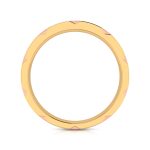 0.15 Ct Natural Diamond Engagement Wedding Band 14k Two Tone Gold - Image 10