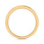 14k Two Tone Gold 0.03 ct Natural Diamond Engagement Wedding Bands - Image 11