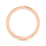 14k Two Tone Gold 0.13 ct Natural Diamond Engagement Wedding Bands - Image 11