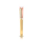14k Two Tone Gold 0.15 ct Natural Diamond Engagement Wedding Bands - Image 10