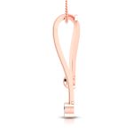 0.16 Ct Natural Diamond Pendants 14k Yellow Rose White Gold - Image 6