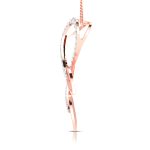 0.16 Ct Natural Diamond Pendants 14k Yellow Rose White Gold - Image 6