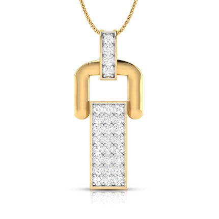 0.20 Ct Natural Diamond Pendants 14k Yellow Rose White Gold