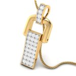 0.20 Ct Natural Diamond Pendants 14k Yellow Rose White Gold - Image 9