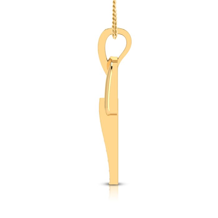 0.20 Ct Natural Diamond Pendants 14k Yellow Rose White Gold - Image 10