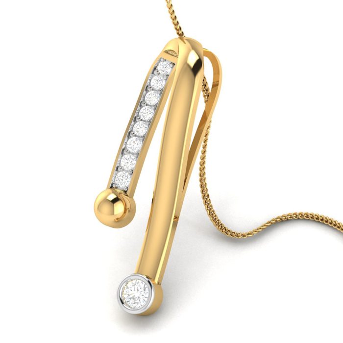 0.16 Ct Natural Diamond Pendants 14k Yellow Rose White Gold - Image 8