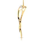 0.16 Ct Natural Diamond Pendants 14k Yellow Rose White Gold - Image 10