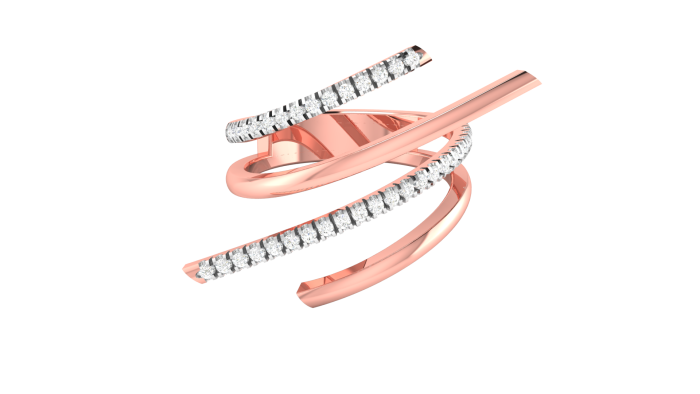 14k Gold 0.25 Ct Natural Diamond Rings Engagement Wedding Anniversary Rings - Image 4