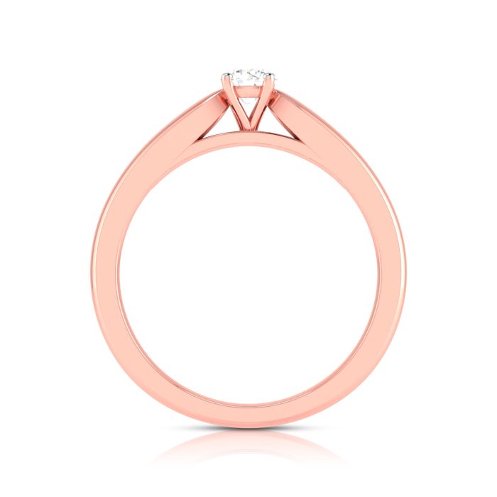 14k Gold Natural Diamond Rings Engagement Wedding Rings 1RHWH11 - Image 6
