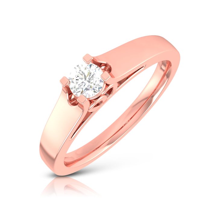 14k Gold Natural 0.21 ct Diamond Rings Engagement Wedding Anniversary Rings - Image 2