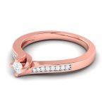 14k white Gold Natural Diamond Rings Engagement Wedding Anniversary Rings - Image 4