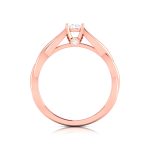 14k Gold 0.21ct Natural Diamond Solitaire Engagement Wedding Anniversary Rings - Image 6