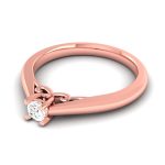 14k Gold 0.13 ct Natural Diamond Engagement Wedding Anniversary Rings - Image 4