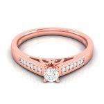 14k Gold 0.18 ct Natural Diamond Rings Engagement Wedding Anniversary Rings