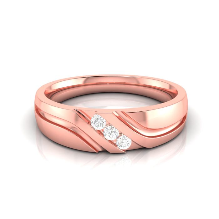 14k Gold 0.10 ct Natural Diamond Rings Engagement Wedding Bands - Image 1
