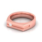 14k Gold 0.01 Ct Natural Diamond Engagement Wedding Anniversary Bands - Image 5