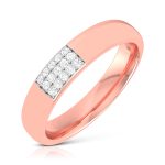 14k Gold Natural Diamond Engagement Wedding Anniversary Bands - Image 2