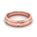 14k Gold 0.05 ct Natural Diamond Engagement Wedding Anniversary Bands