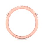 14k Gold 0.05 ct Natural Diamond Engagement Wedding Anniversary Bands - Image 6