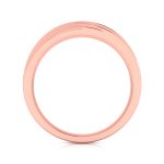 14k Gold 0.03 ct Natural Diamond Engagement Wedding Bands - Image 6