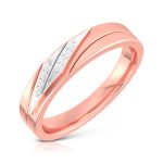 14k Gold 0.14 ct Natural Diamond Engagement Wedding Bands - Image 2