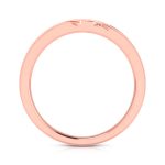 14k Gold 0.14 ct Natural Diamond Engagement Wedding Bands - Image 5