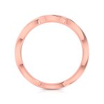 14k Gold 0.18 ct Natural Diamond Engagement Wedding Bands - Image 6