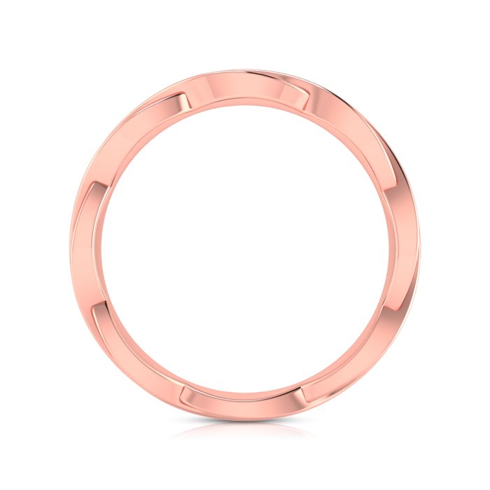 14k Gold 0.18 ct Natural Diamond Engagement Wedding Bands - Image 6