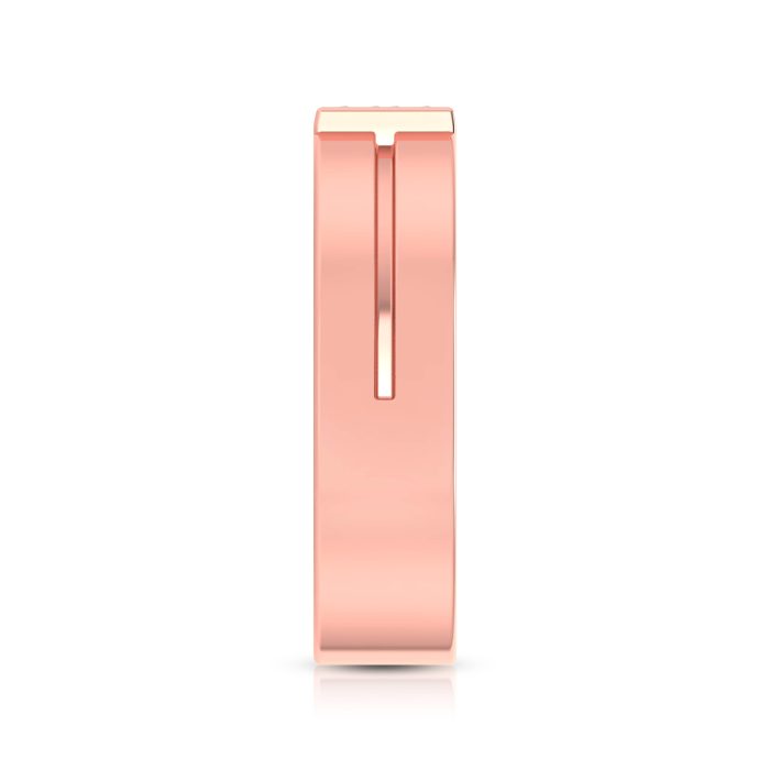 14k Gold 0.10 ct Natural Diamond Engagement Wedding Bands - Image 5