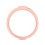 14k Gold 0.10 ct Natural Diamond Engagement Wedding Bands - Image 6