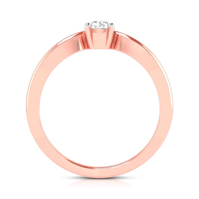 14k Gold 0.24 ct Natural Diamond Solitaire Engagement Wedding Anniversary Rings - Image 6