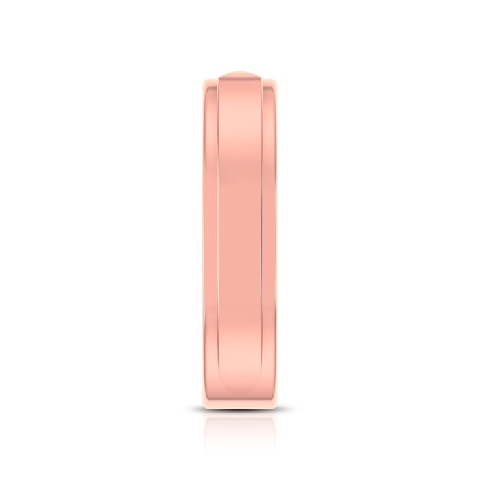 14k Gold 0.03 ct Natural Diamond Engagement Wedding Bands - Image 6
