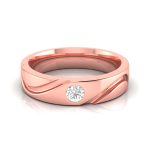 14k Gold 0.15 ct Natural Diamond Engagement Wedding Bands