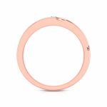 14k Gold 0.15 ct Natural Diamond Engagement Wedding Bands - Image 6
