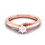 14k Gold 0.25 ct Natural Diamond Engagement Anniversary Rings