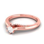 14k Gold 0.25 ct Natural Diamond Engagement Anniversary Rings - Image 4